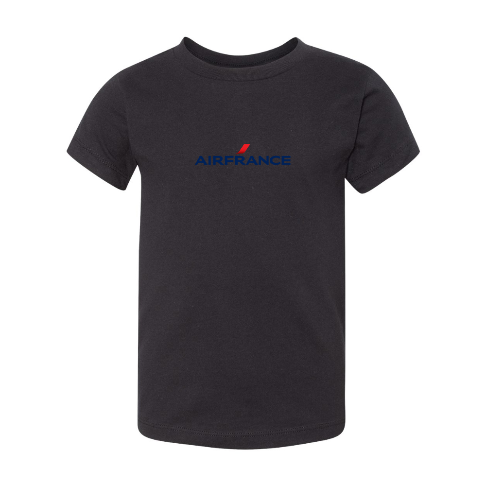 Air France Logo BELLA  CANVAS Toddler Jersey Tee