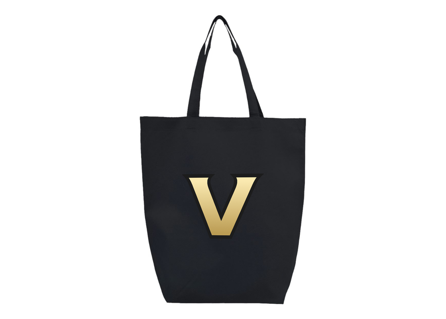 Vanderbilt Commodores Q-Tees Non-Woven Gusset Bottom Tote