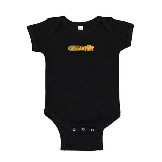 Chainsaw Man Logo Baby Romper Onesie
