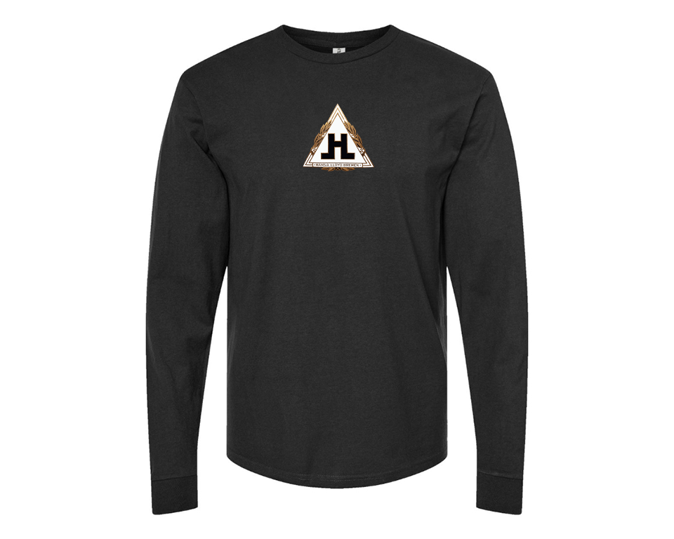 Youth Hansa Logo Cotton Long Sleeve T-Shirt