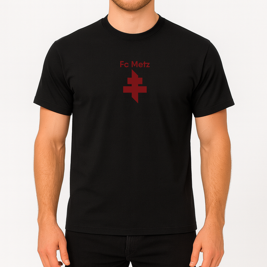 Men's FC Metz Soccer Logo Cotton T-Shirt