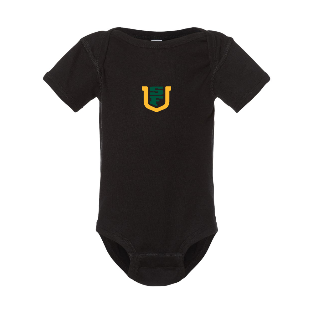 San Francisco Dons Logo Rabbit Skins Infant Baby Rib Bodysuit