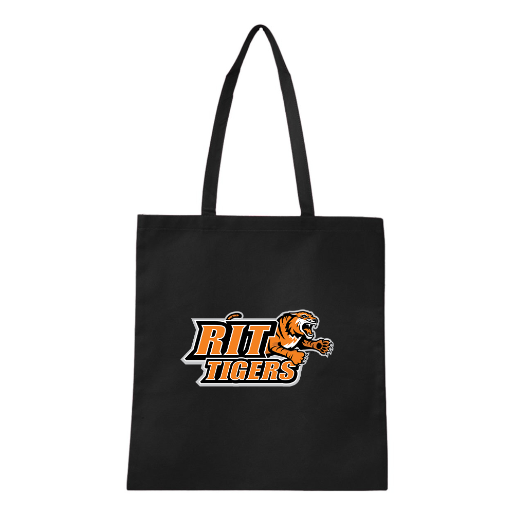 RIT Tigers Logo Q-Tees Non-Woven  Tote