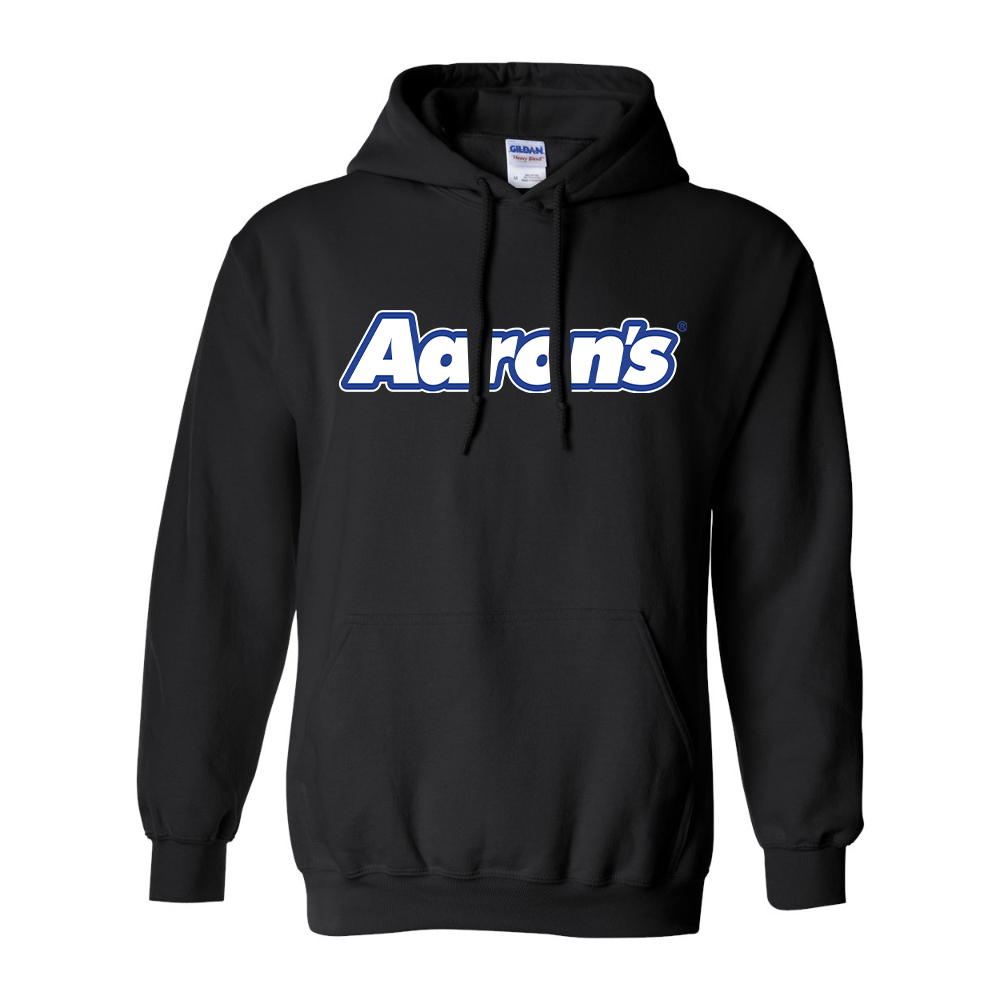 Men's Aaron_s Logo Gildan  Heavy Blend Hooded Sweatshirt