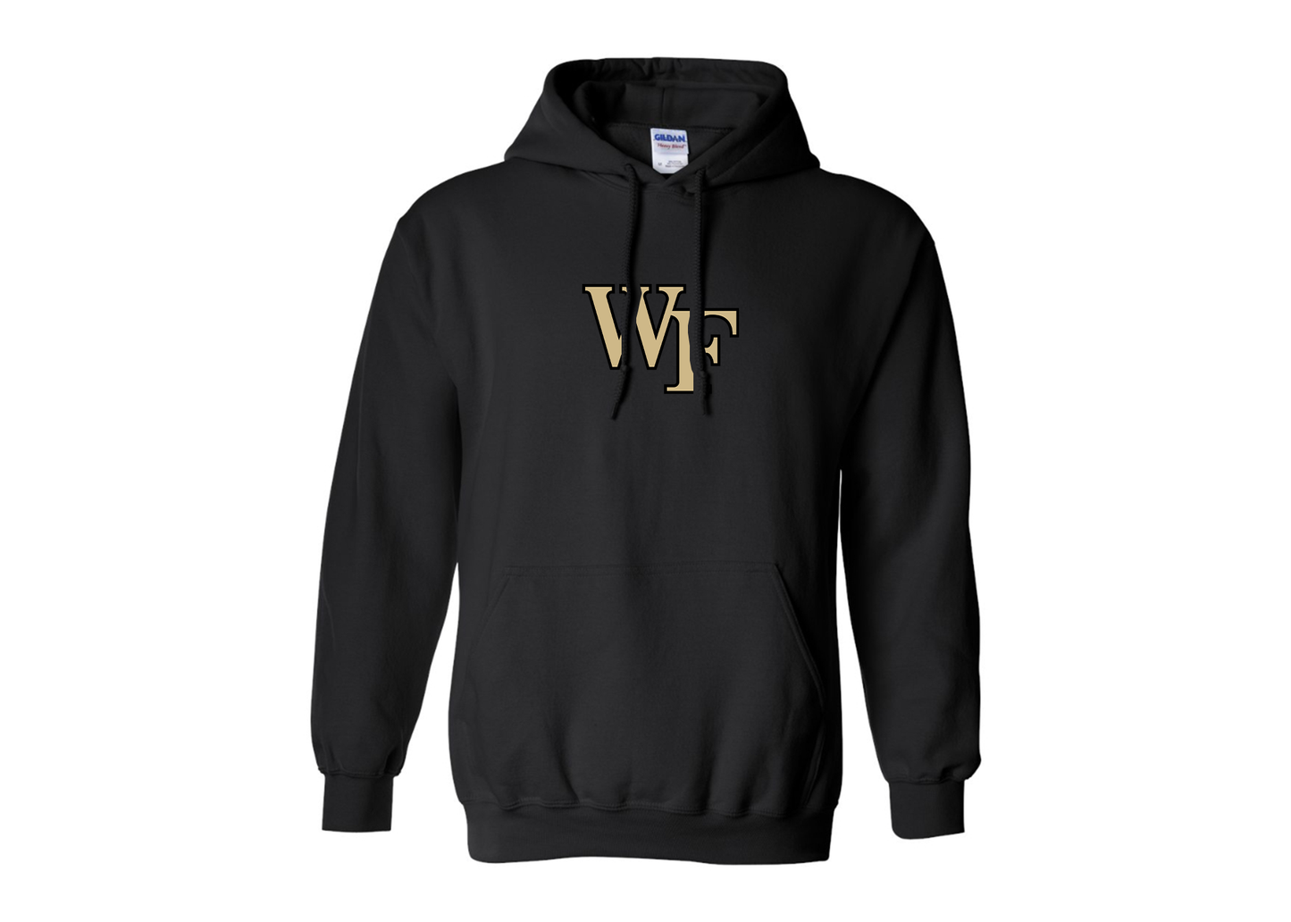 Men's Wake Forest Demon Deacons Gildan  Heavy Blend Hooded Sweatshirt