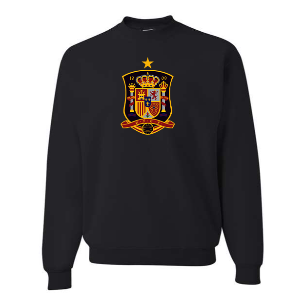 Men's Spain National Soccer Team Crewneck Sweatshirt