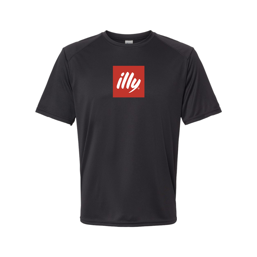 Men's Illy Logo Polyester T-Shirt