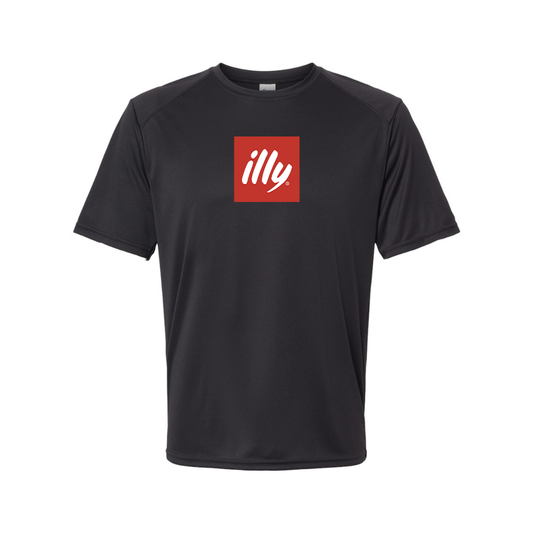 Men's Illy Logo Polyester T-Shirt
