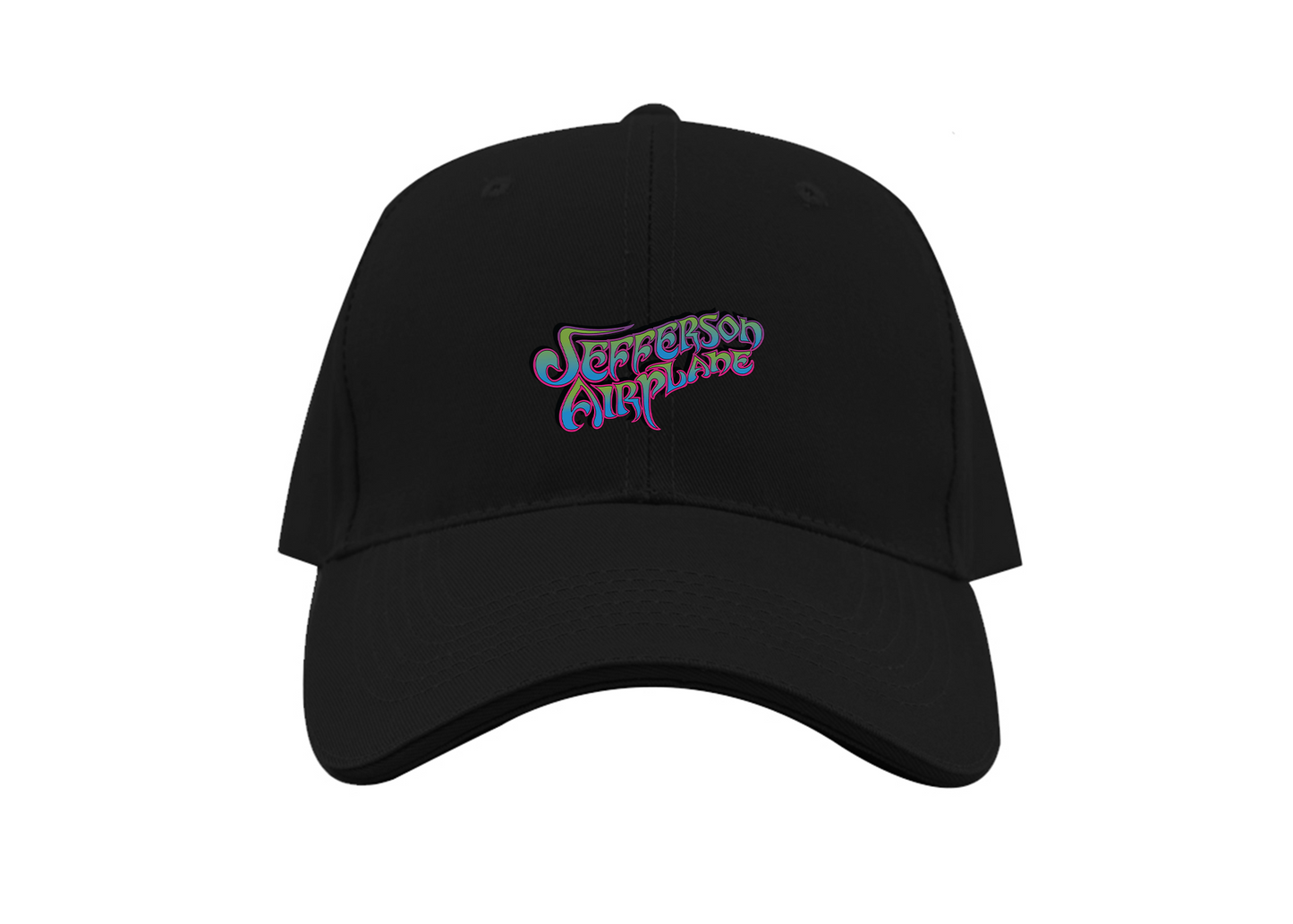 Jefferson Airplane Logo Dad Baseball Cap Hat