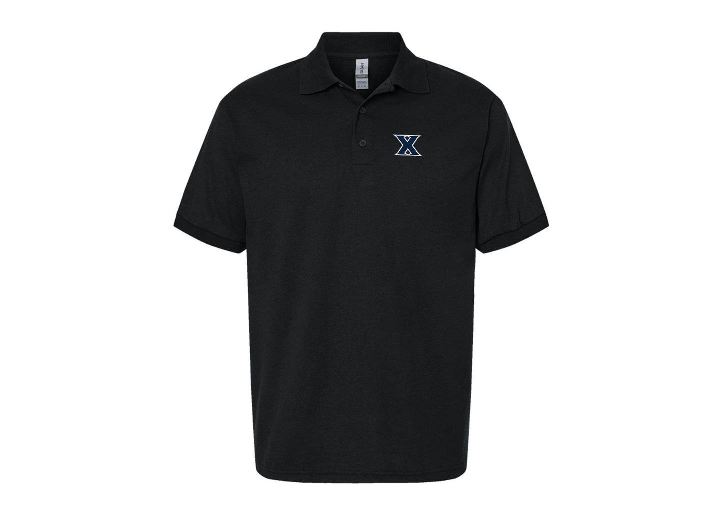 Men's Xavier Musketeers Gildan Dry Blend Jersey Polo