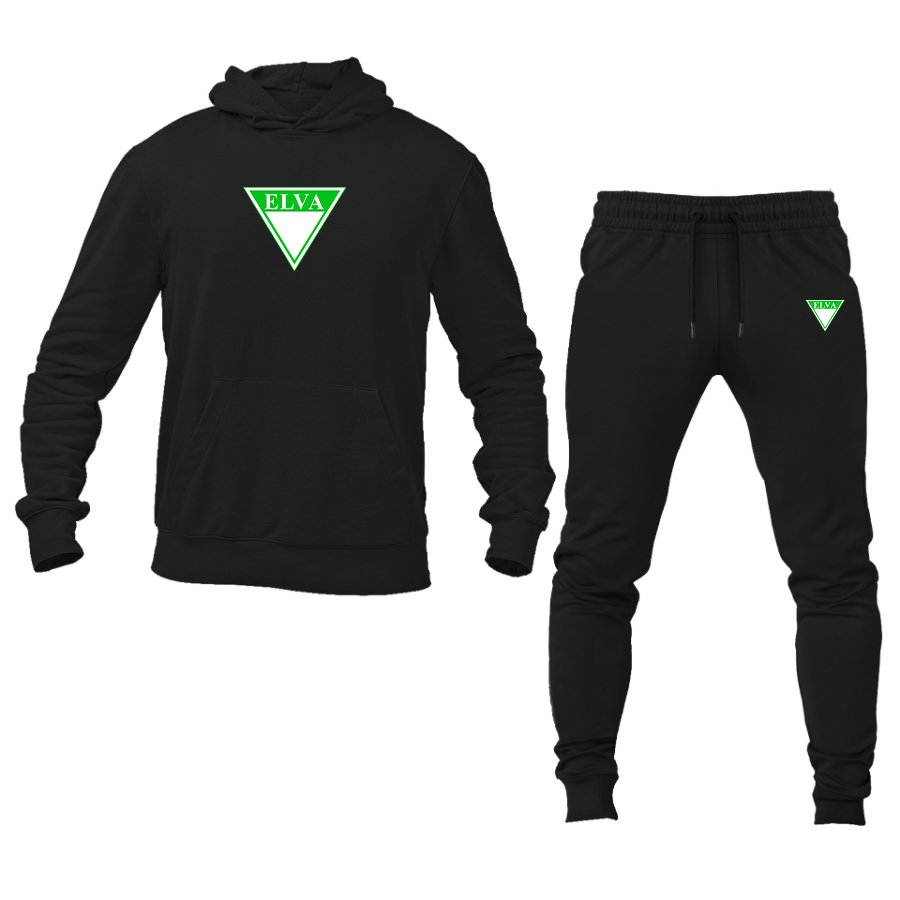 Men's Elva Logo Hoodie Joggers Set