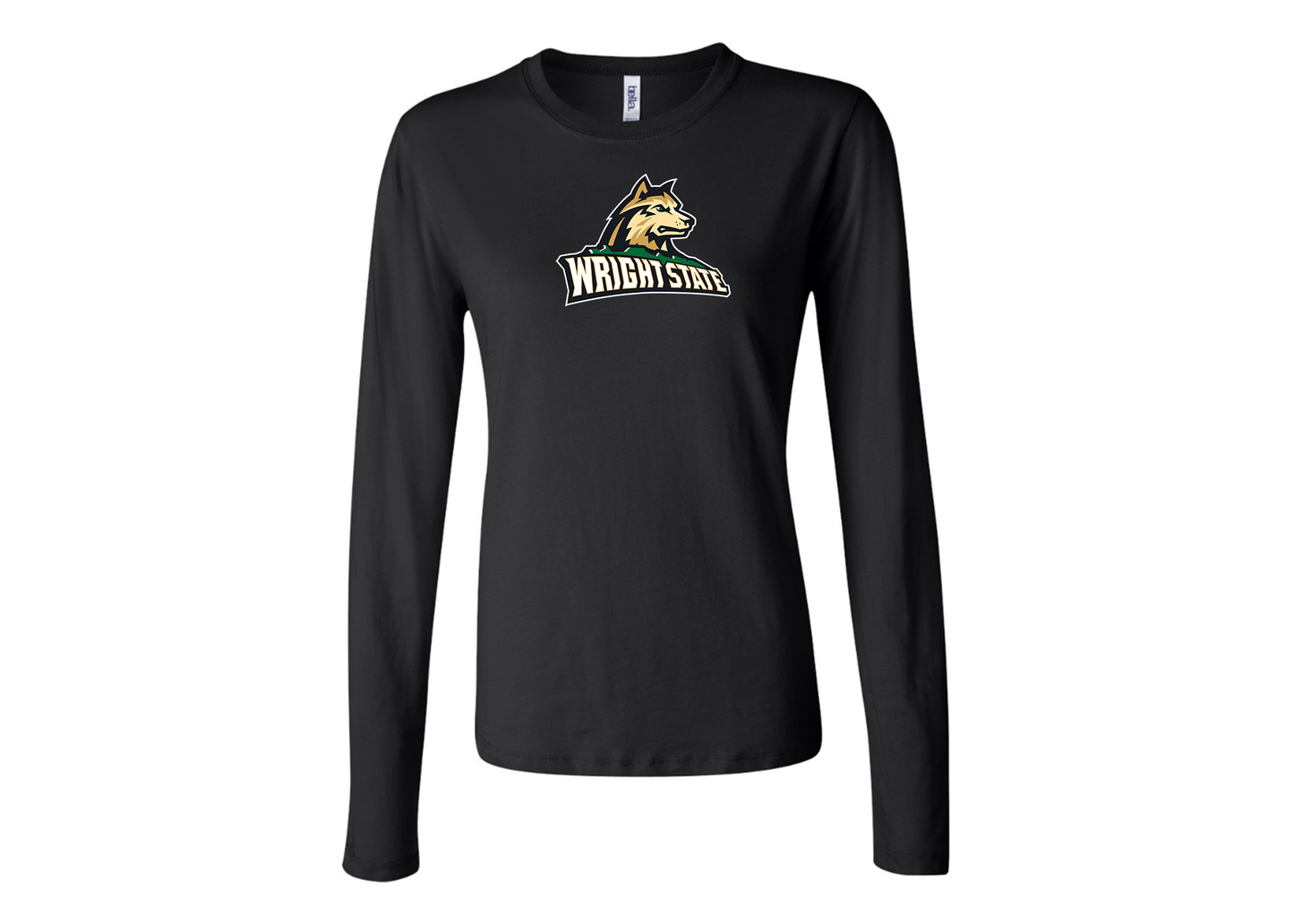 BELLA CANVAS Women’s Wright State Raiders Jersey Long Sleeve Tee