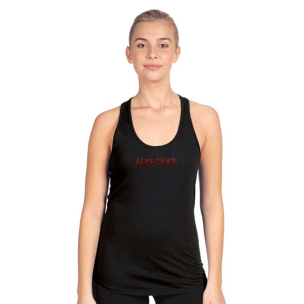 Women's Alice Cooper Logo Next Level Ideal Racerback Tank