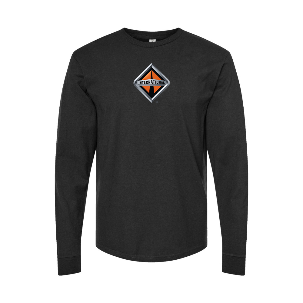 Men's International Trucks Logo Long Sleeve T-Shirt