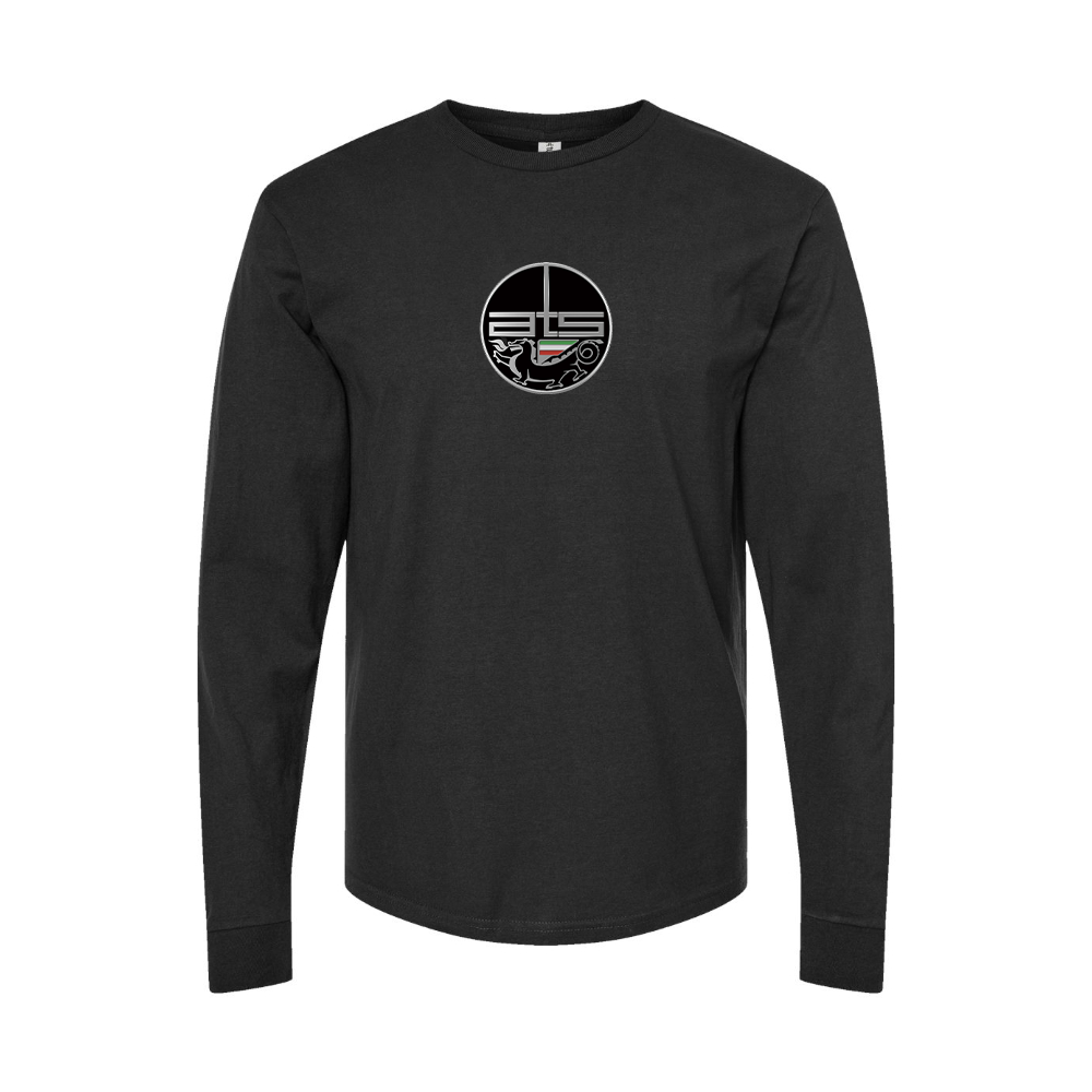 Youth Automobili Turismo e Sport Logo Cotton Long Sleeve T-Shirt