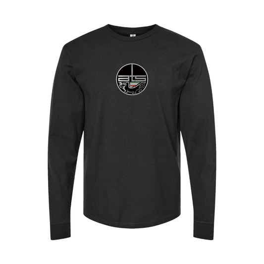 Youth Automobili Turismo e Sport Logo Cotton Long Sleeve T-Shirt