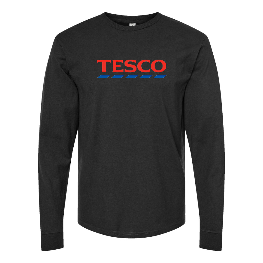 Men's Tesco Logo Long Sleeve T-Shirt