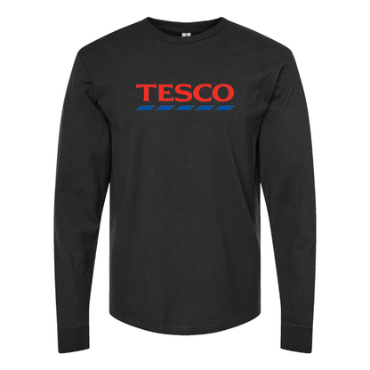 Men's Tesco Logo Long Sleeve T-Shirt