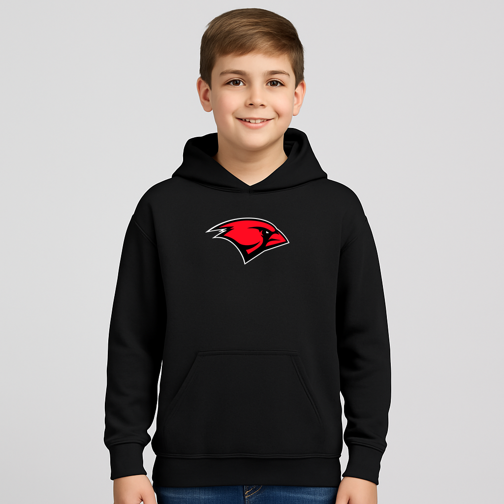 Youth Incarnate Word Cardinals Logo Pullover Hoodie