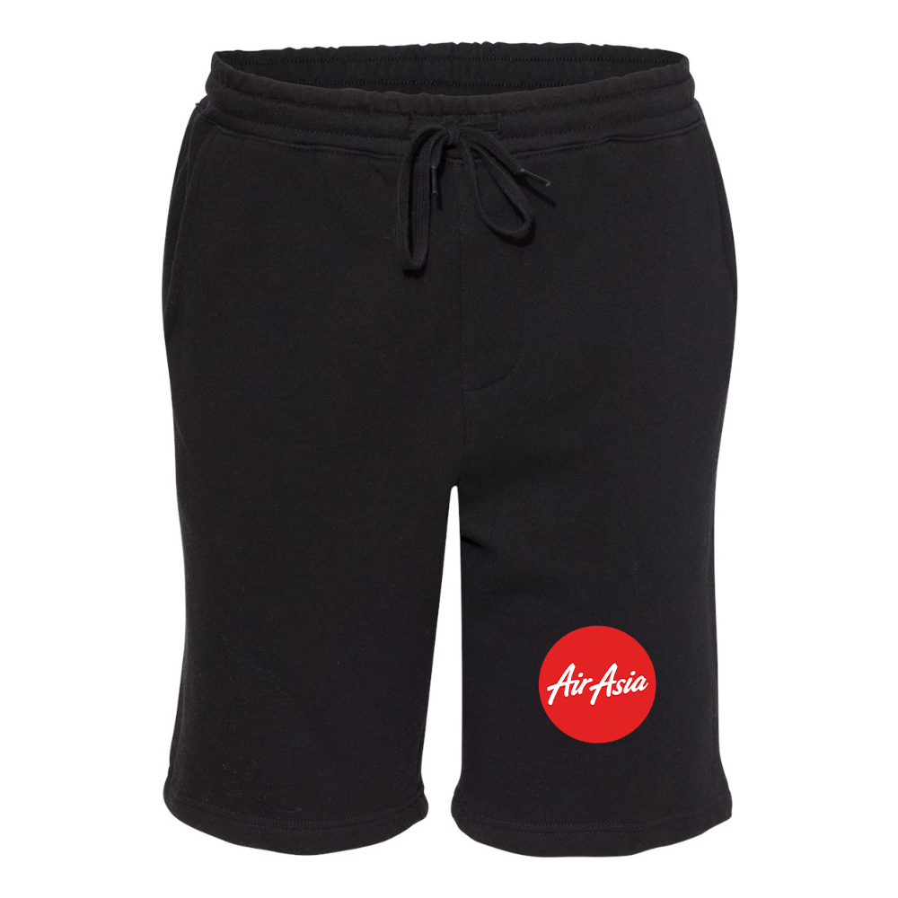 Men's Air Asia Logo Independent Trading Co Midweight Fleece Shorts