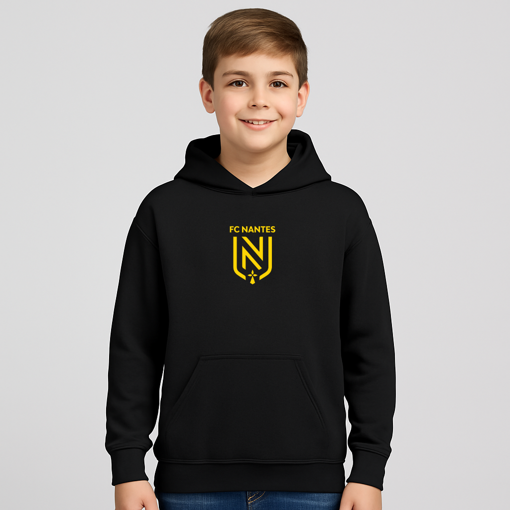 Youth FC Nantes Soccer Logo Pullover Hoodie