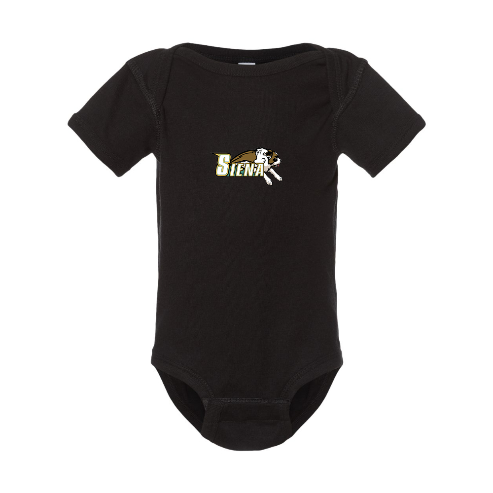 Siena Saints Logo Rabbit Skins Infant Baby Rib Bodysuit