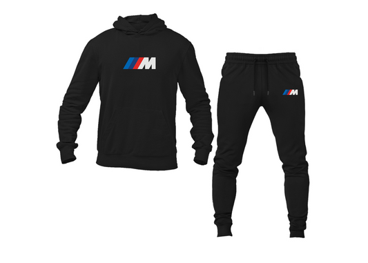 Men's BMW M Logo Hoodie Joggers Set