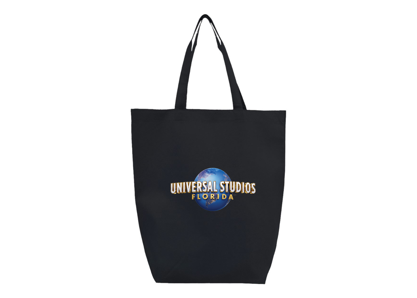 Universal Studios Florida Q-Tees Non-Woven Gusset Bottom Tote