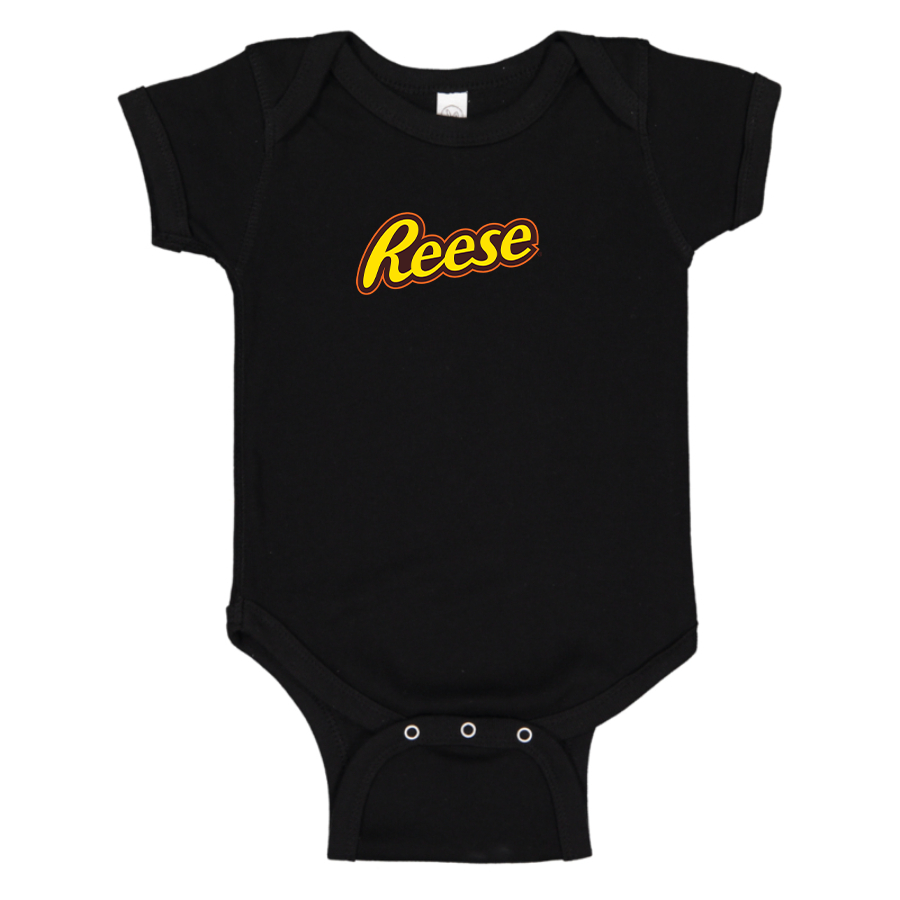 Reese Peanut Butter Logo Baby Romper Onesie