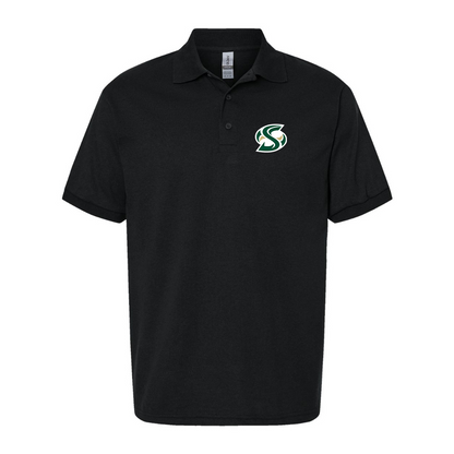 Men's Sacramento State Hornets Logo  Gildan Dry Blend Jersey Polo