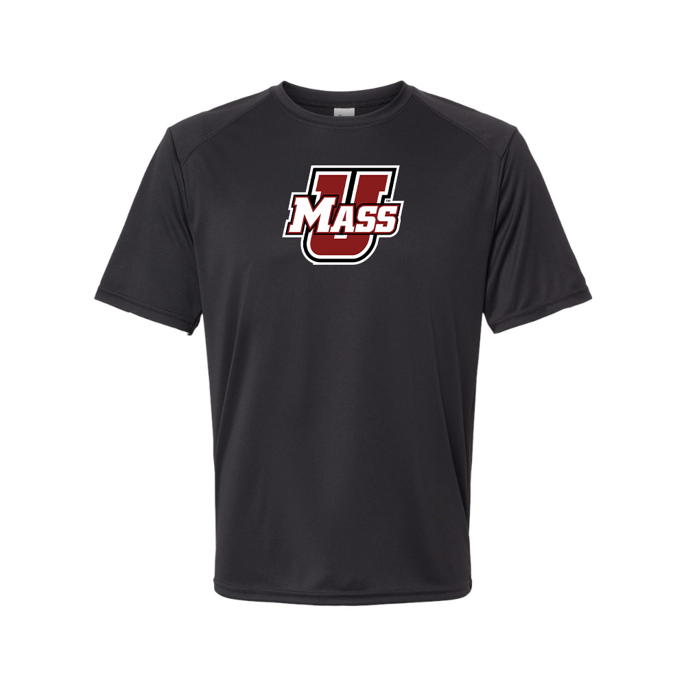 Men's Massachusetts Minutemen Logo Polyester T-Shirt