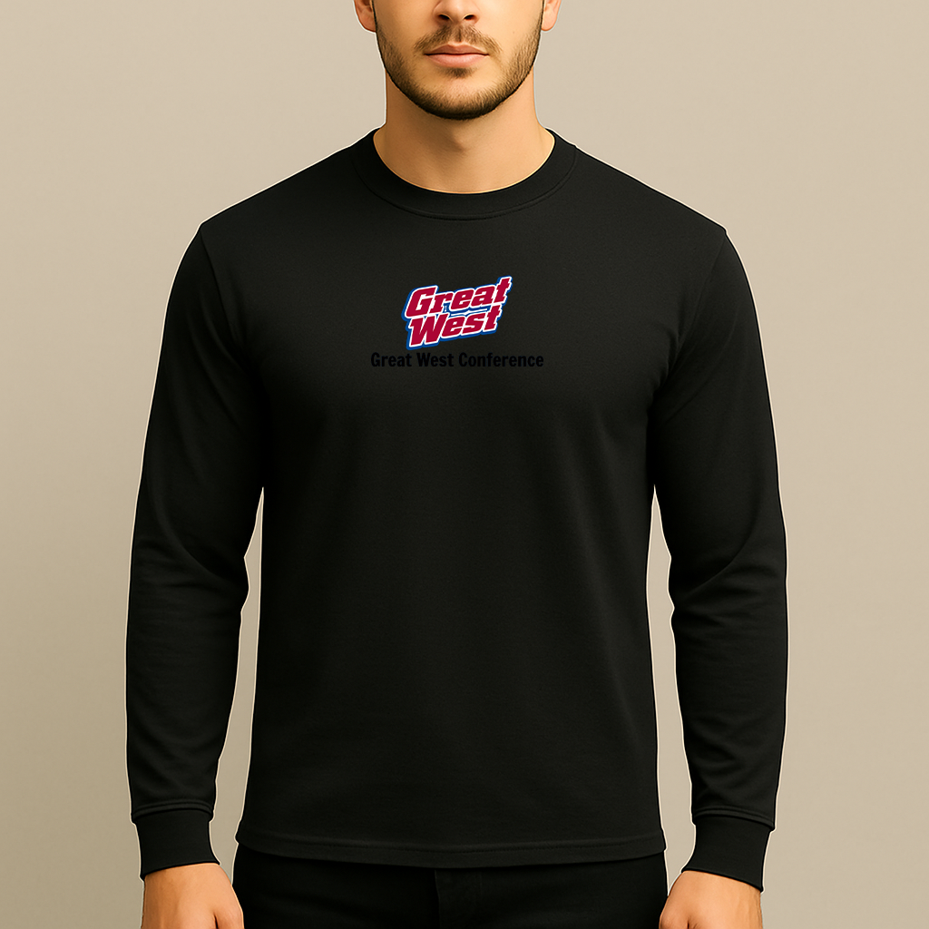 Men's Great West Conference Logo Long Sleeve T-Shirt