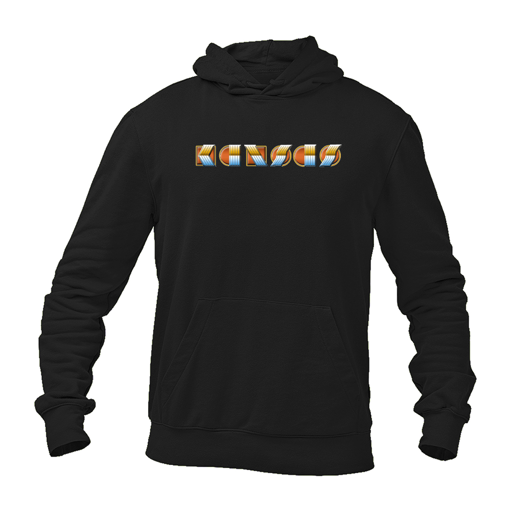 Men's Kansas Logo  Pullover Hoodie