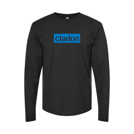 Youth Clarion Logo Cotton Long Sleeve T-Shirt