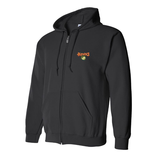 Men's Boise Hawks Logo Zipper Hoodie
