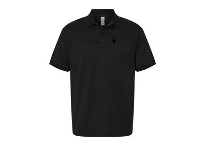 Men's Off-White Hand Gildan Dry Blend Jersey Polo