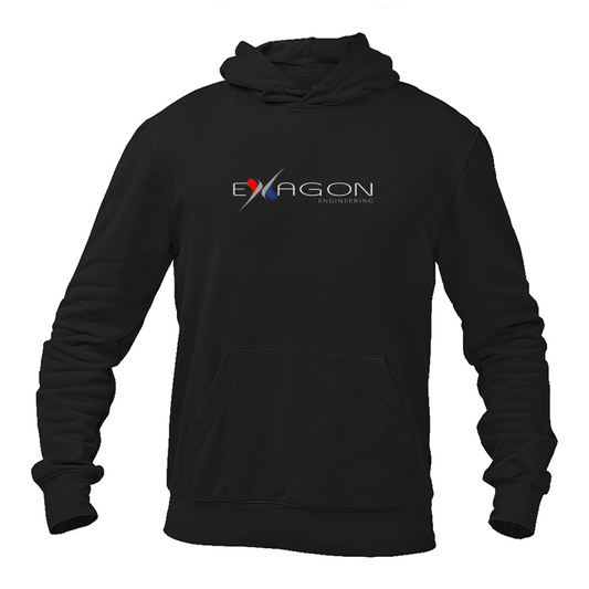Men's Exagon Engineering Logo Pullover Hoodie