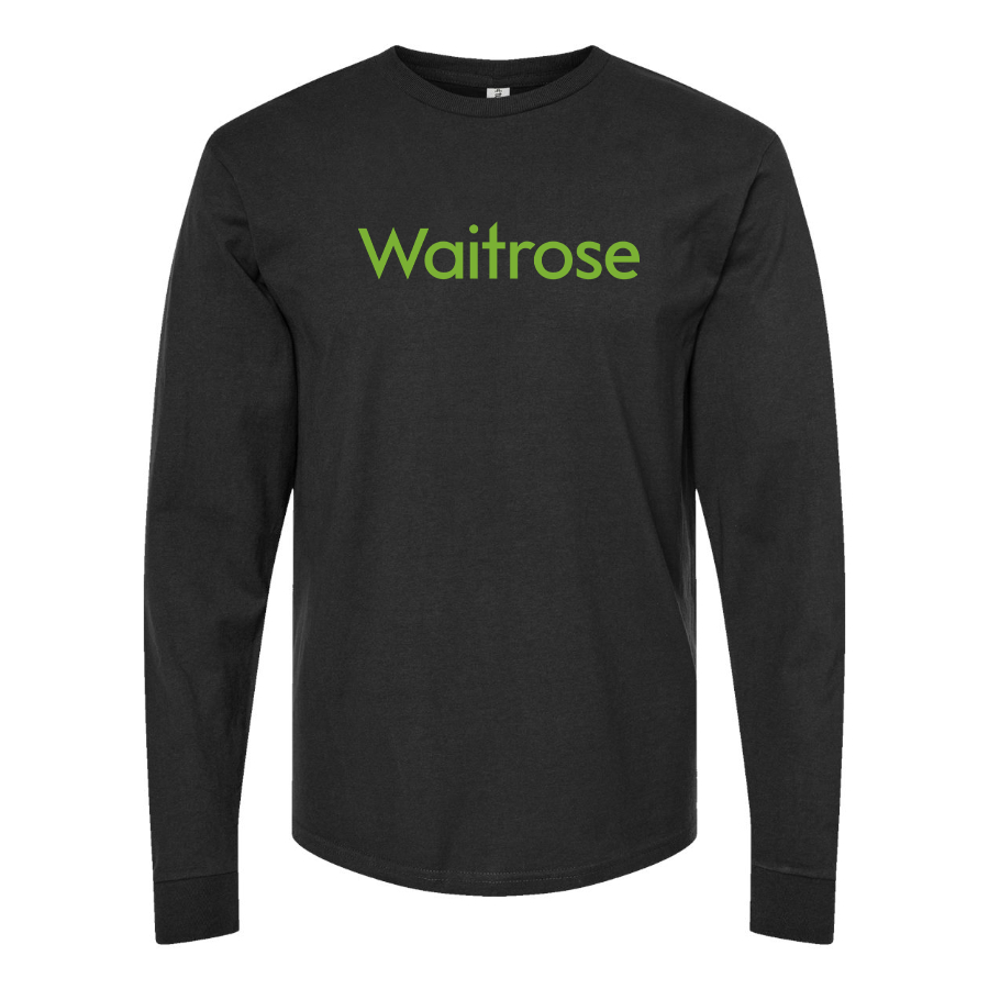 Men's Waitrose Logo Long Sleeve T-Shirt