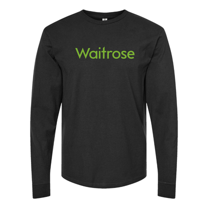 Men's Waitrose Logo Long Sleeve T-Shirt
