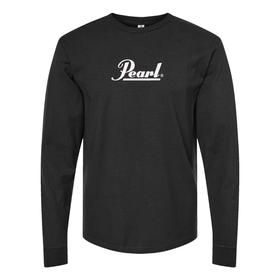 Youth Pearl Logo Cotton Long Sleeve T-Shirt