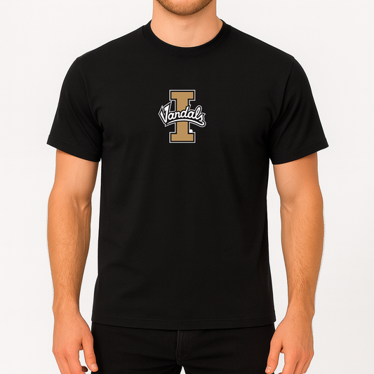 Men's Idaho Vandals Logo Cotton T-Shirt