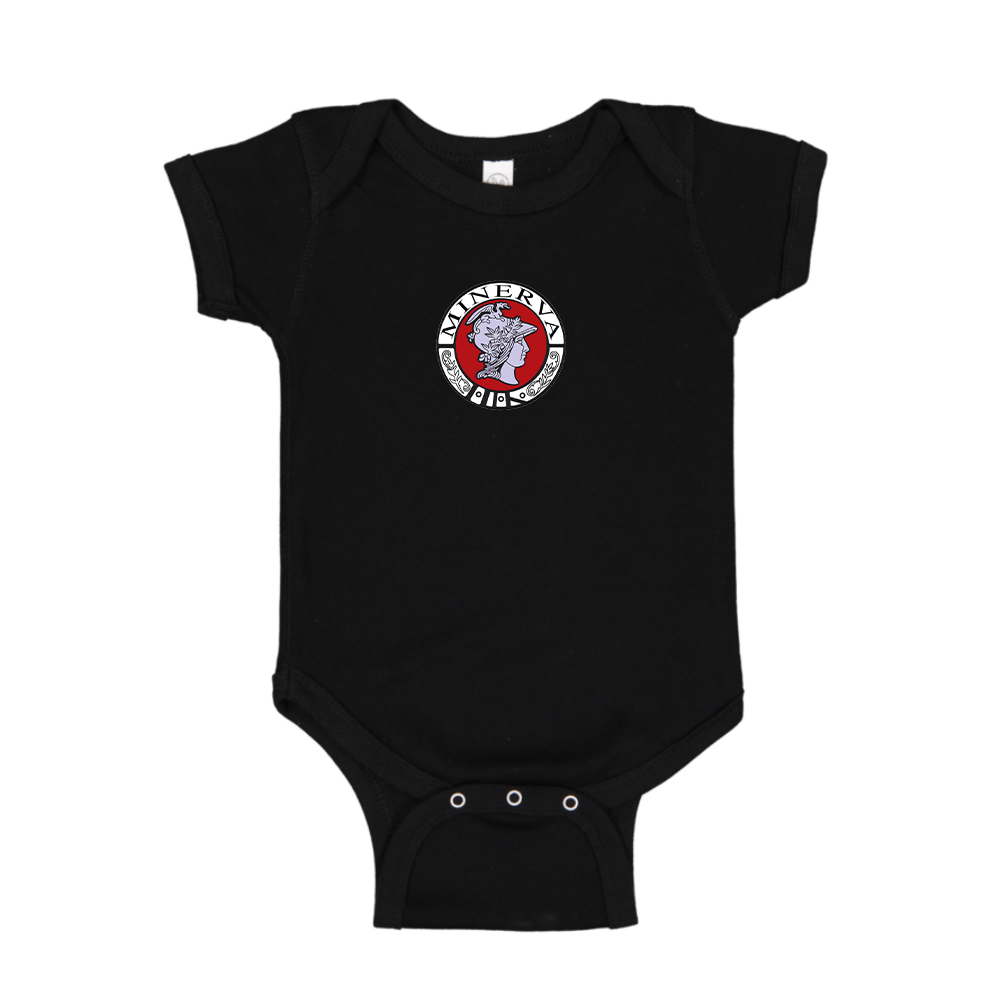 Minerva Automobile Logo Baby Romper Onesie