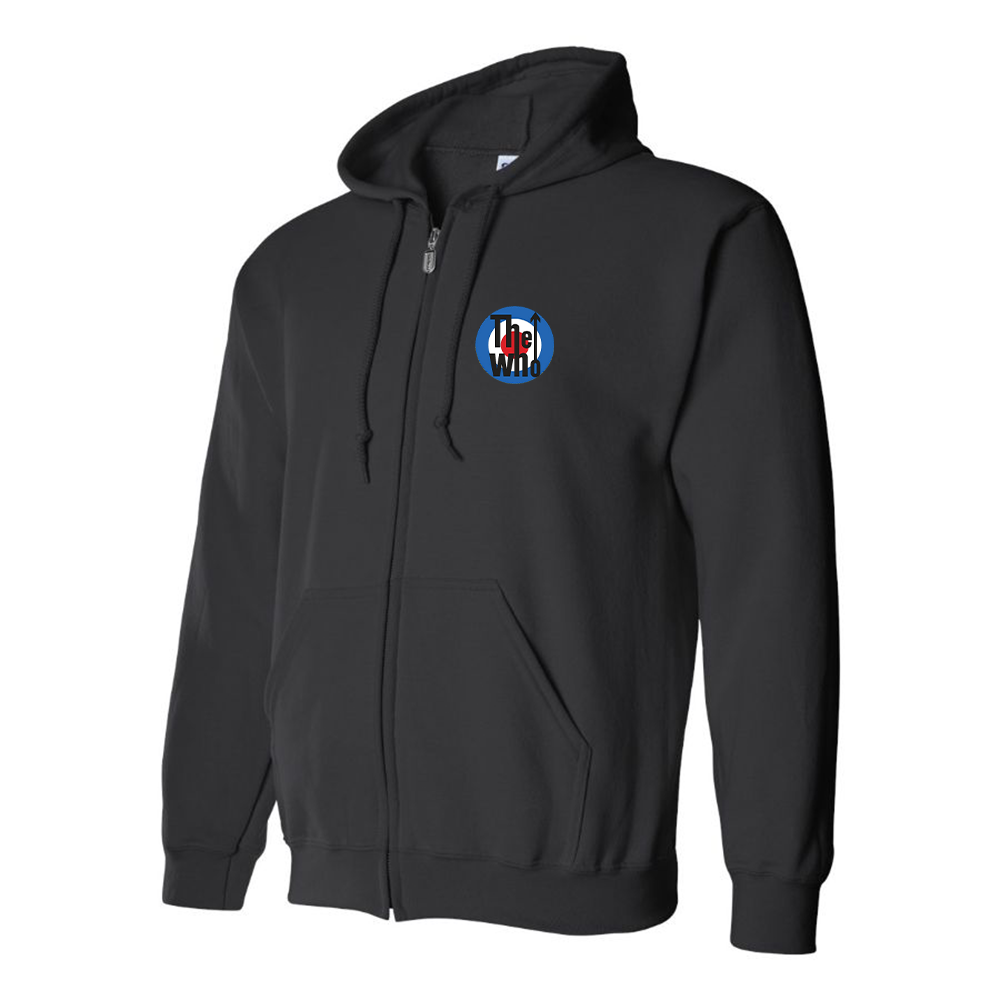 Men's The Who Logo Zipper Hoodie