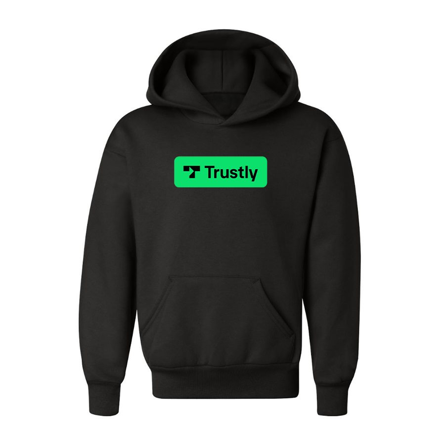Youth Trustly Horizontal Logo Pullover Hoodie