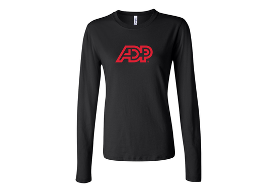 BELLA CANVAS Women’s ADP Logo Jersey Long Sleeve Tee