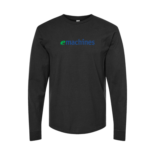 Youth eMachines Logo Cotton Long Sleeve T-Shirt