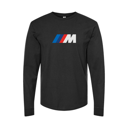 Youth BMW M Logo Cotton Long Sleeve T-Shirt