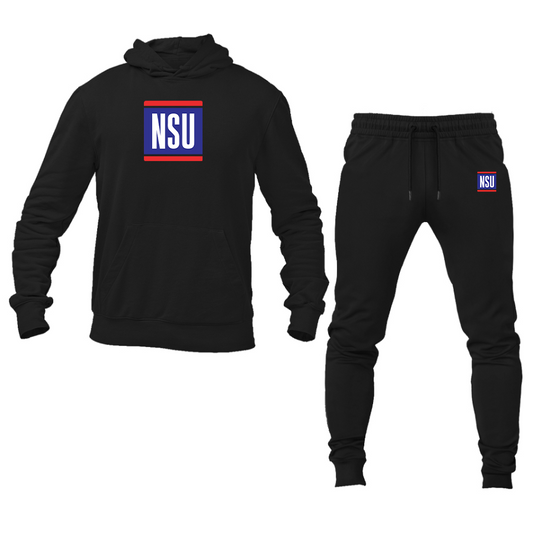 Men's NSU Logo Hoodie Joggers Set