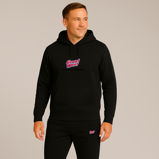 Men's Great West Conference Logo Hoodie Joggers Set