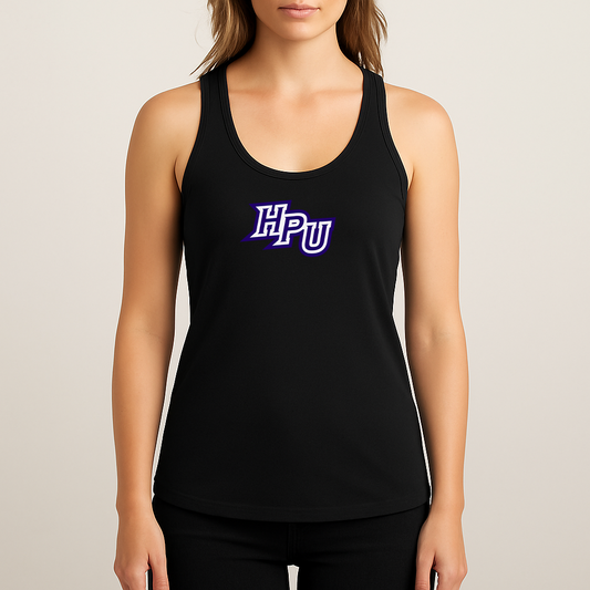 Women's High Point Panthers Logo Next Level Ideal Racerback Tank